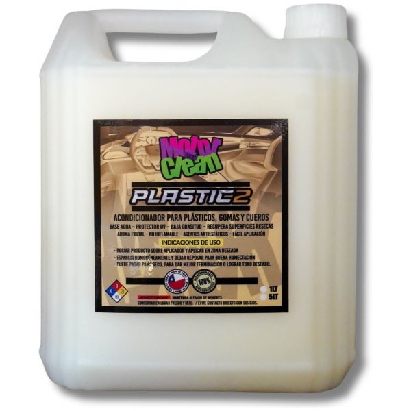 Plastic 2 Renovador De Plasticos Motor Clean 5L